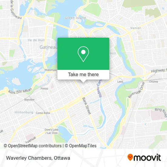 Waverley Chambers map