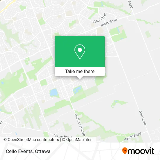 Cello Events map