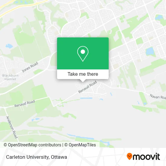 Carleton University map