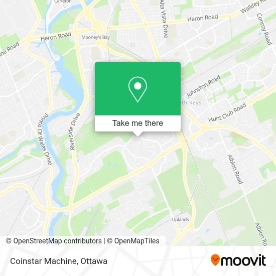 Coinstar Machine map