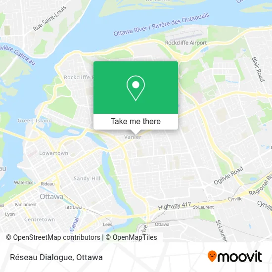 Réseau Dialogue map