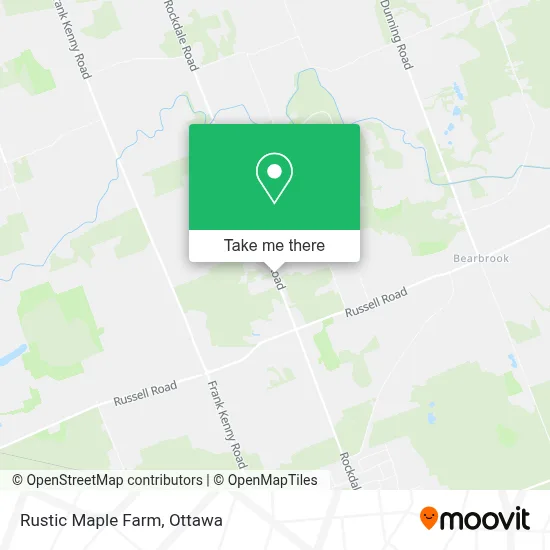 Rustic Maple Farm map