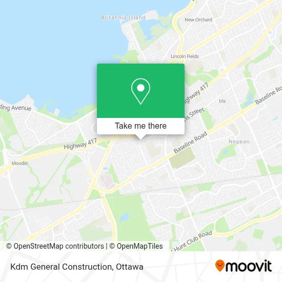Kdm General Construction map