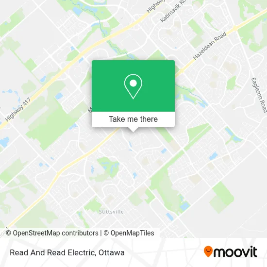Read And Read Electric map