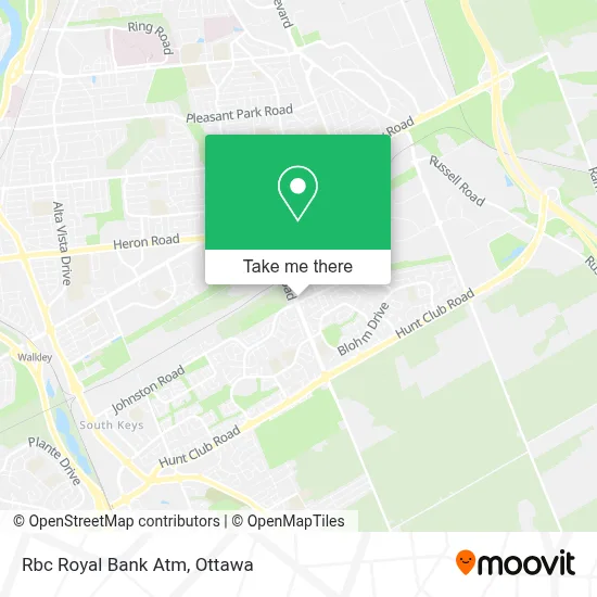 Rbc Royal Bank Atm map