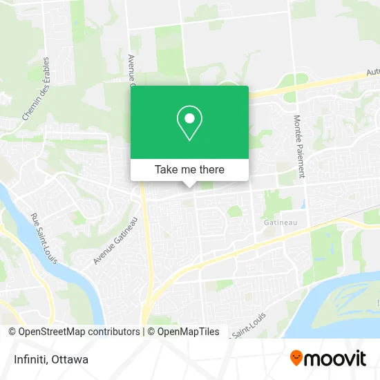 Infiniti map