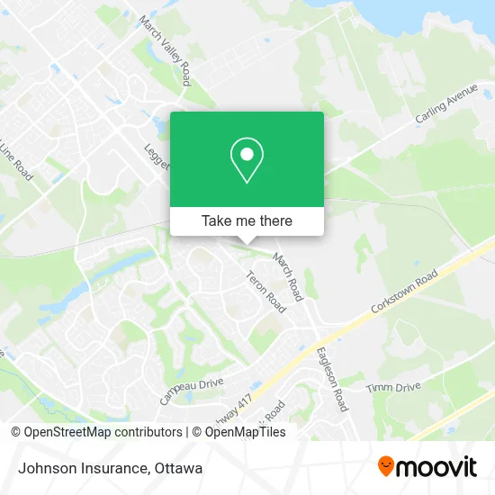 Johnson Insurance map