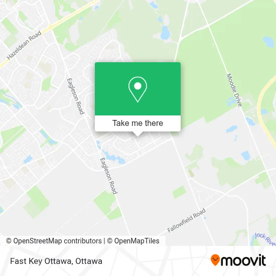 Fast Key Ottawa map