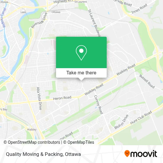 Quality Moving & Packing map