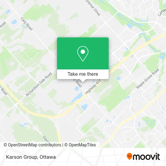 Karson Group map