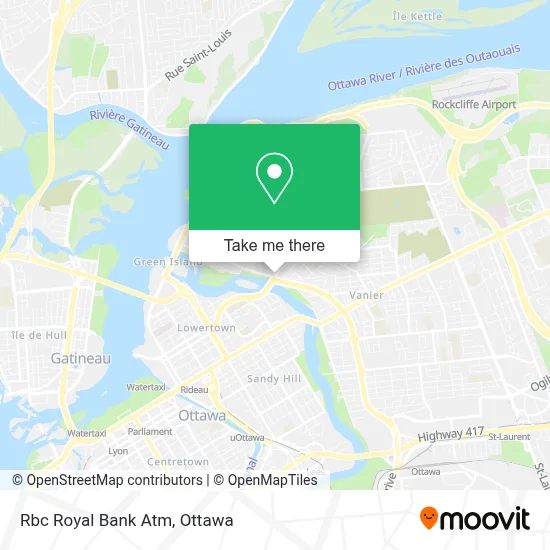 Rbc Royal Bank Atm map