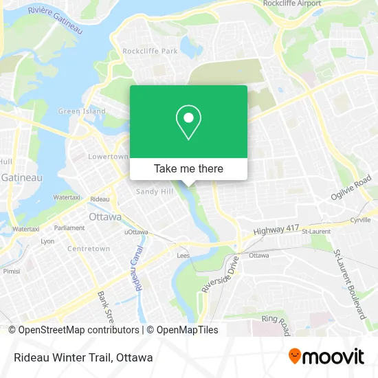 Rideau Winter Trail plan