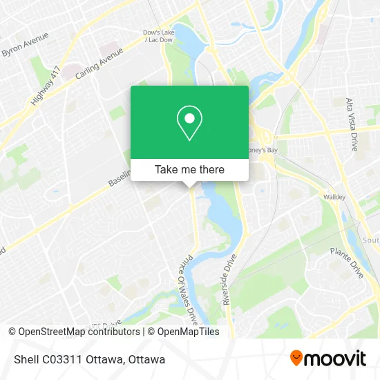Shell C03311 Ottawa map