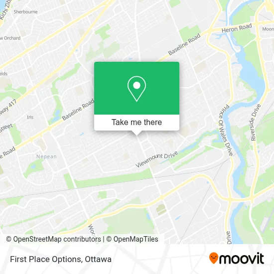 First Place Options map
