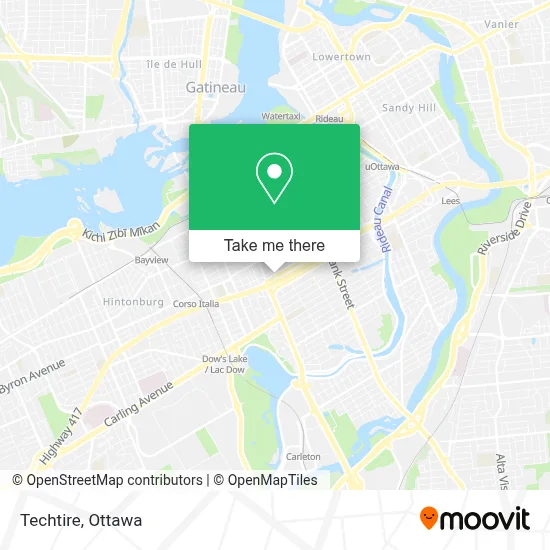 Techtire map