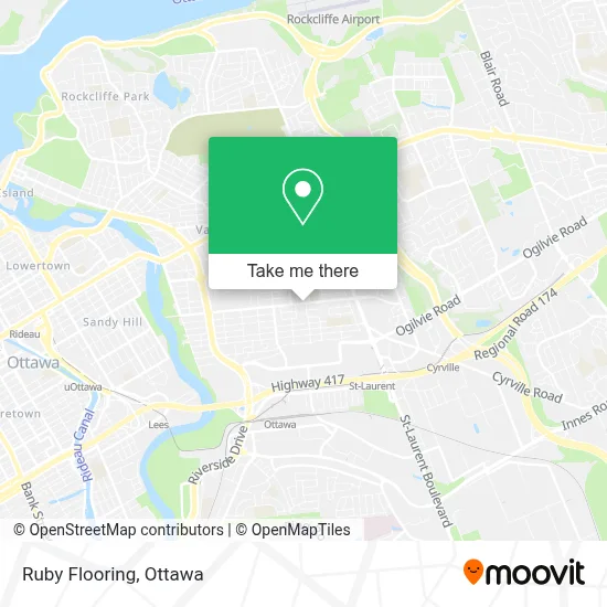 Ruby Flooring map