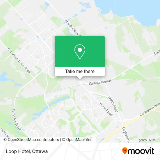 Loop Hotel map