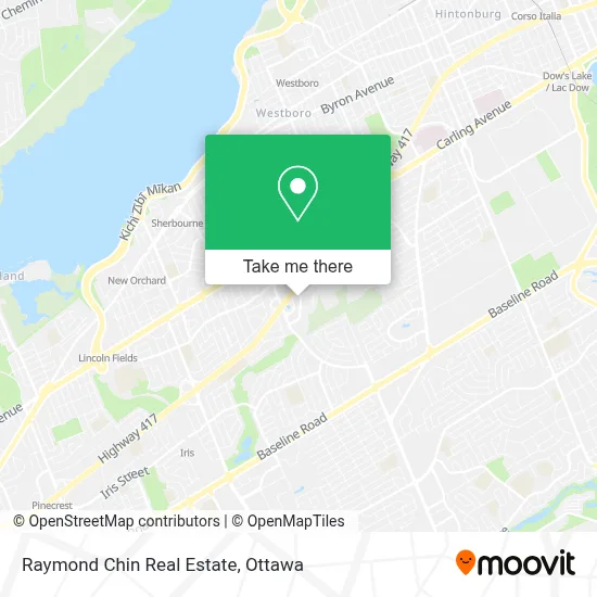 Raymond Chin Real Estate map