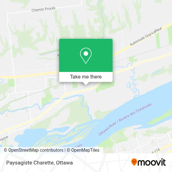 Paysagiste Charette map
