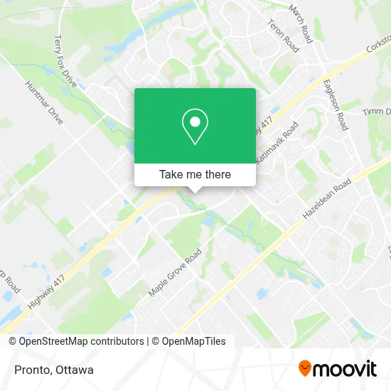 Pronto map