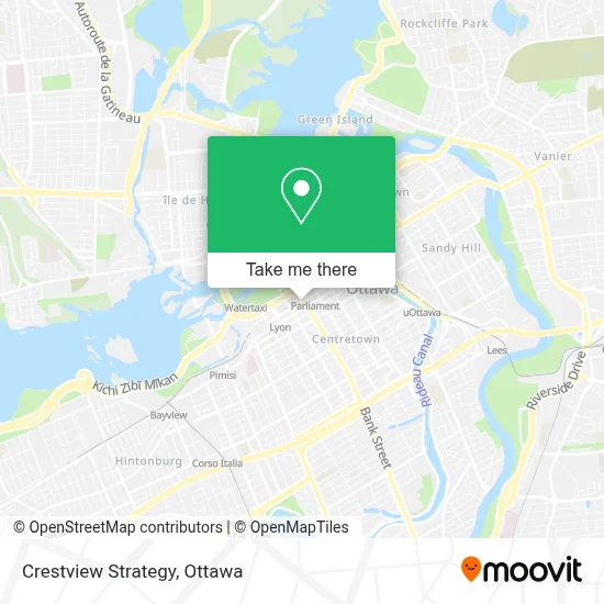 Crestview Strategy map