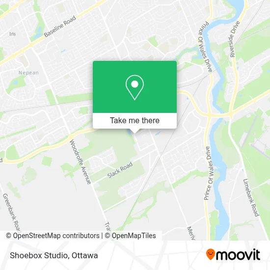 Shoebox Studio map