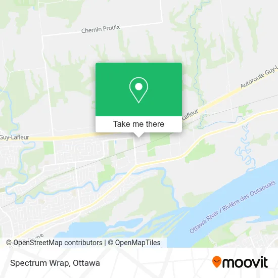 Spectrum Wrap map