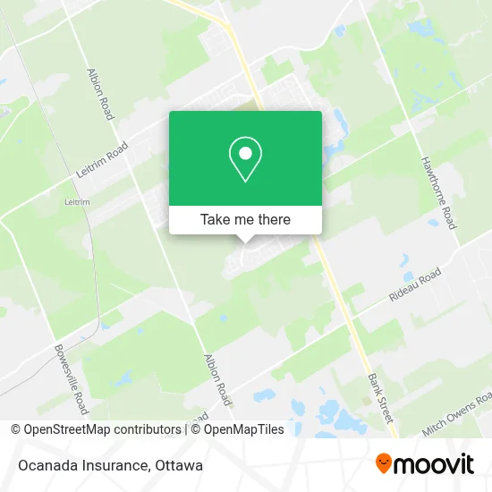 Ocanada Insurance map