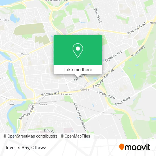 Inverts Bay map