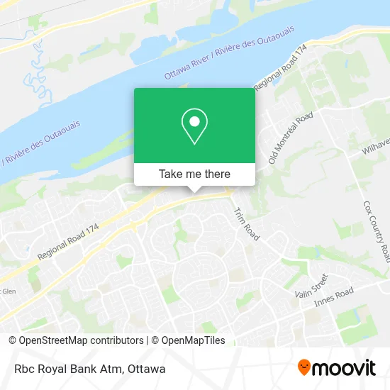 Rbc Royal Bank Atm map