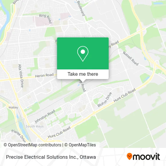 Precise Electrical Solutions Inc. map