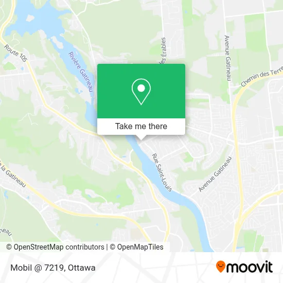 Mobil @ 7219 map
