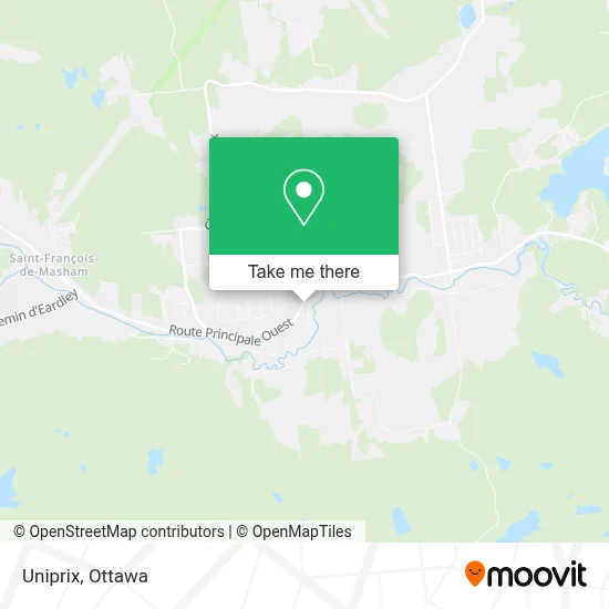 Uniprix map