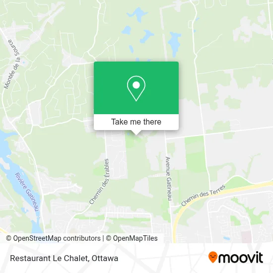 Restaurant Le Chalet map