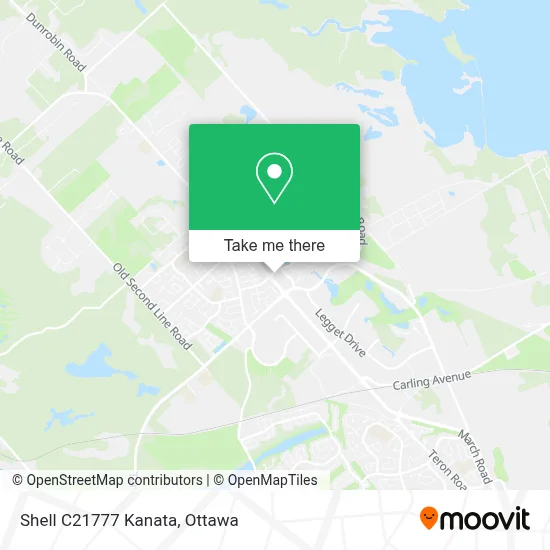 Shell C21777 Kanata map