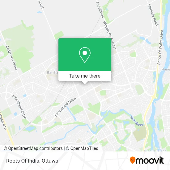 Roots Of India map