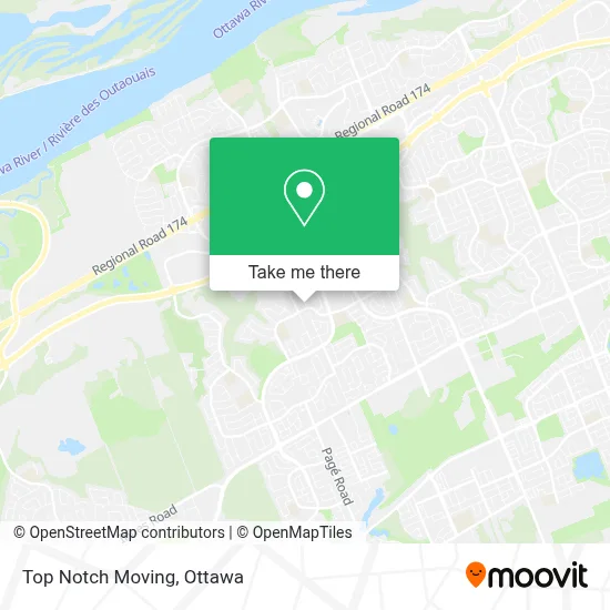 Top Notch Moving map