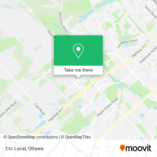Crc Local map
