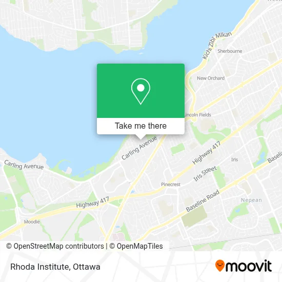 Rhoda Institute map