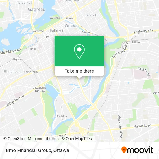 Bmo Financial Group map