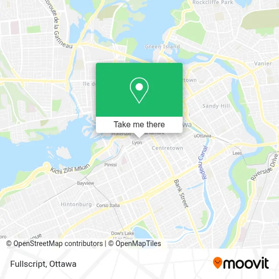 Fullscript map