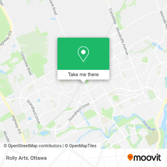 Rolly Arts map