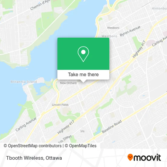 Tbooth Wireless map