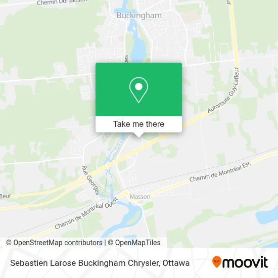 Sebastien Larose Buckingham Chrysler map