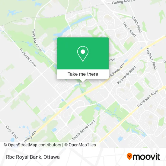 Rbc Royal Bank map