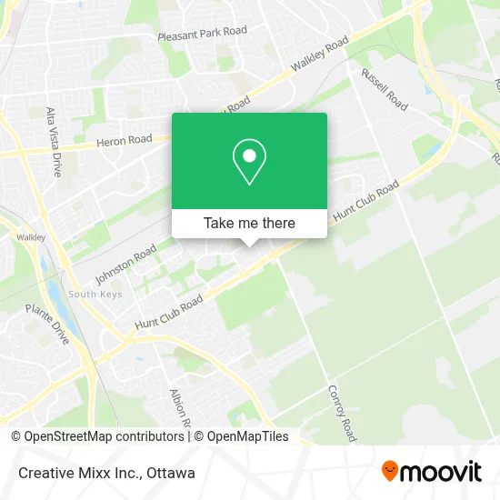 Creative Mixx Inc. map