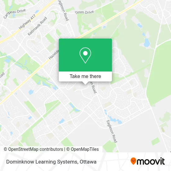 Dominknow Learning Systems map