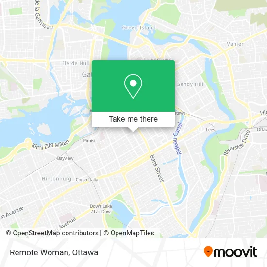 Remote Woman map