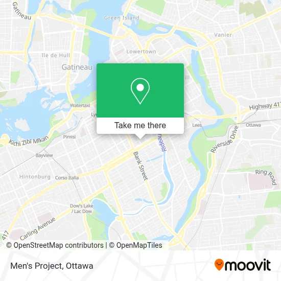 Men's Project map