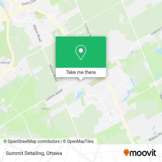 Summit Detailing map